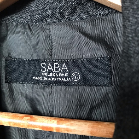 Saba Grey Wool Blazer - Picture 7 of 14